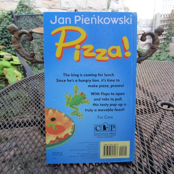 pizza! A yummy pop-up By jan pienkowski hardcover 2001 (B63) - Picture 3 of 10